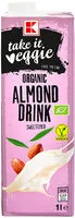 Mängden socker i K-take it veggie Bio Mandeldrink gesüßt