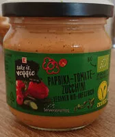 Mängden socker i K-take it veggie Bio Brotaufstrich Paprika Zucchini