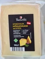 Mängden socker i Kitzbüheler Höhlenkäse