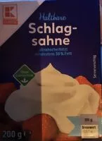 Mängden socker i Haltbare Schlagsahne