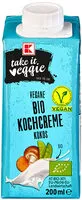 Mängden socker i K-take it veggie Bio Kokos Kochcreme