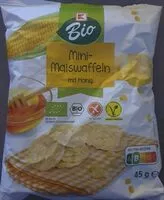 Mängden socker i Mini-Maiswaffeln mit Honig