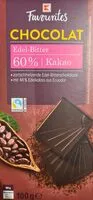 Mängden socker i Фин тъмен шоколад с 60% какао
