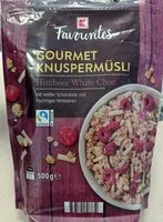 Mängden socker i Knuspermüsli Himbeer White Choc