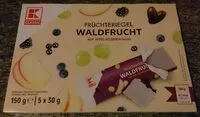 Mängden socker i Früchteriegel Waldfrucht