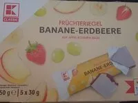 Mängden socker i Früchteriegel Banane-Erdbeere