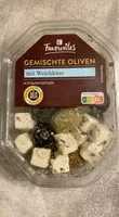 Mängden socker i Gemischte Oliven mit Weichkäse