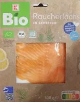 Mängden socker i Räucherlachs in Scheiben
