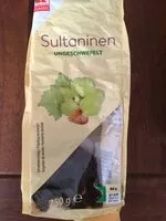 Mängden socker i Sultaninen