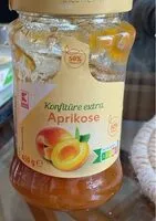 Mängden socker i Konfitüre extra Aprikose