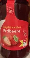 Mängden socker i Marmelade Erdbeer
