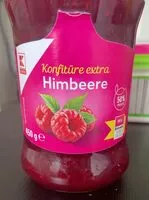 Mängden socker i Konfiture extra Himbeere