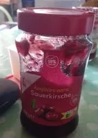 Mängden socker i Konfitüre extra Sauerkirsche
