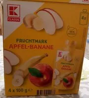 Mängden socker i Fruchtmarkt Apfel- Banane