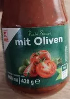 Mängden socker i Pasta Sauce mit Olive