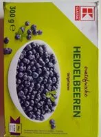 Mängden socker i erntefrische Heidelbeeren tiefgefroren