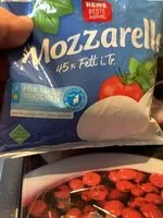 Mängden socker i Mozzarella