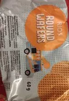 Mängden socker i Rios round wafers