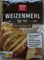 Mängden socker i Weizenmehl 405