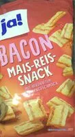 Mängden socker i Bacon Mais-Reis-Snack