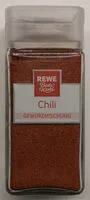Mängden socker i REWE Beste Wahl Chili Gewürzmischung