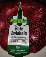 Mängden socker i Rote Zwiebel