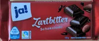Mängden socker i Zartbitter Schokolade