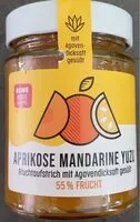 Mängden socker i Aprikose Mandarine Yuzu Fruchtaufstrich