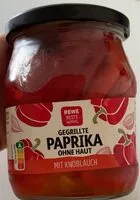 Mängden socker i Gegrillte Paprika ohne Haut mit Knoblauch