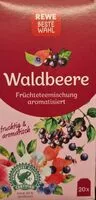 Mängden socker i Waldbeere Früchteteemischung