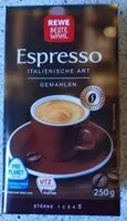 Mängden socker i Espresso italienische Art