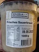 Mängden socker i Frisches Sauerkraut