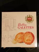 Mängden socker i Butter Galettes