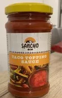 Mängden socker i Taco topping sauce