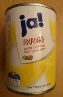 Mängden socker i Ananasscheiben