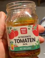 Mängden socker i Getrocknete Tomaten in Öl