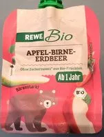 Mängden socker i Apfel-Birne-Erdbeer