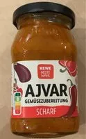 Mängden socker i Ajvar Gemüsezubereitung scharf