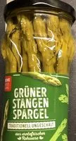 Mängden socker i Grüner Stangen Spargel