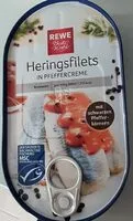 Mängden socker i Heringsfilets in Pfeffercreme