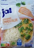 Geriebener Emmentaler 45% Fett i. Tr.