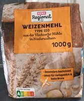 Mängden socker i Weizenmehl Type 550