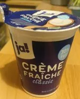 Mängden socker i Crème Fraîche classic