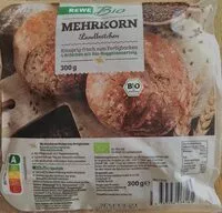 Mängden socker i Mehrkorn Landbrötchen