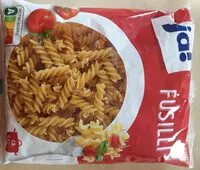 Mängden socker i Fusilli