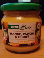 Mängden socker i Mango, papaya & curry