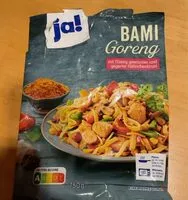 Mängden socker i Ja! Bami Goreng