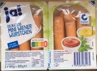 Mängden socker i Mini Wiener