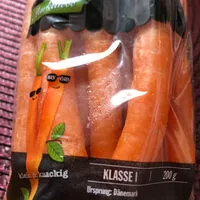 Mängden socker i Klein und knackig    Klasse 1