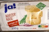 Mängden socker i Harzer Käse